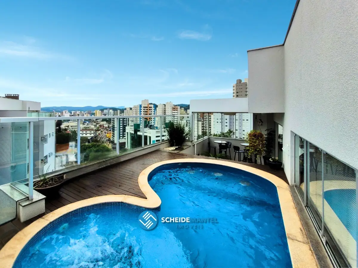 Cobertura 2 quartos à venda em Victor Konder, Blumenau — COBERTURA DUPLEX COM PISCINA NO VICTOR KONDER - BLUMENAU/SC